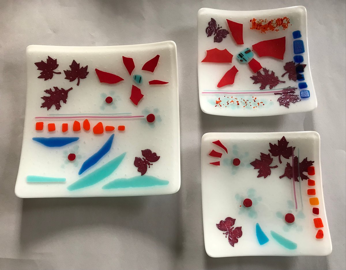 Image of Fused Glass Sushi Set