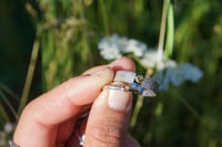 Image 4 of Pink Montana Sapphire Band | Size 4.5