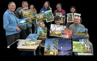 Image 2 of In-Person One Day Workshop- Acrylic or Watercolor
