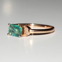 Image 2 of  Emerald Crescent Ring