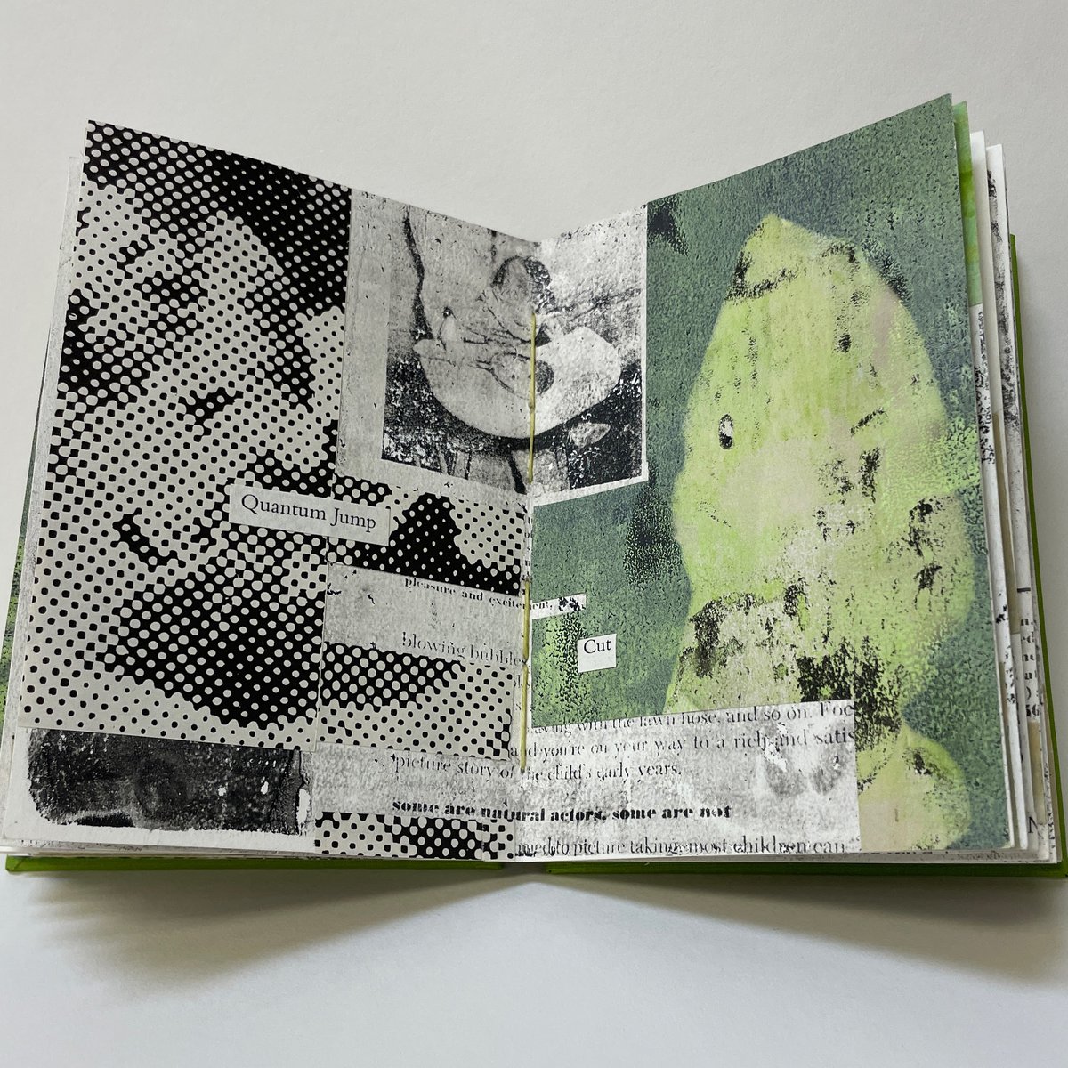 Image of The Generative Book: Gelli Plate & Collage Bookmaking