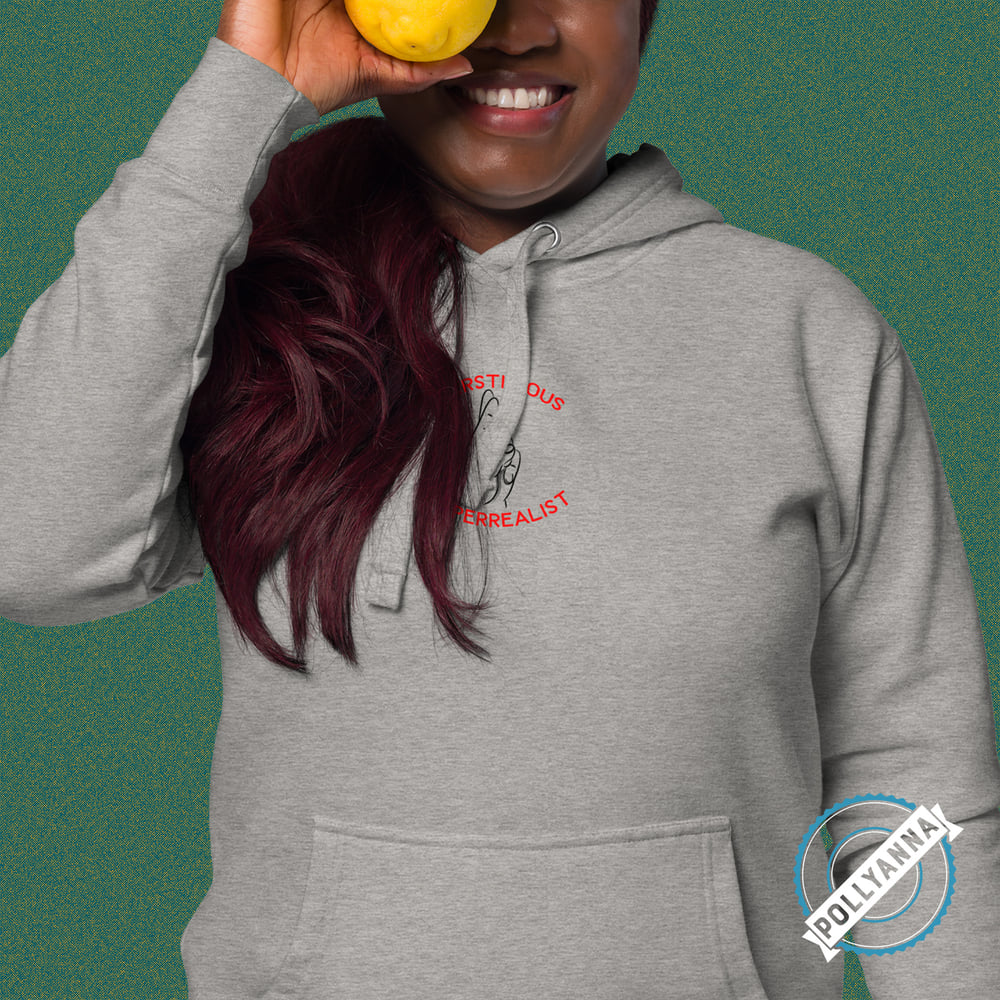 superstitious hyperrealist pullover hoodie