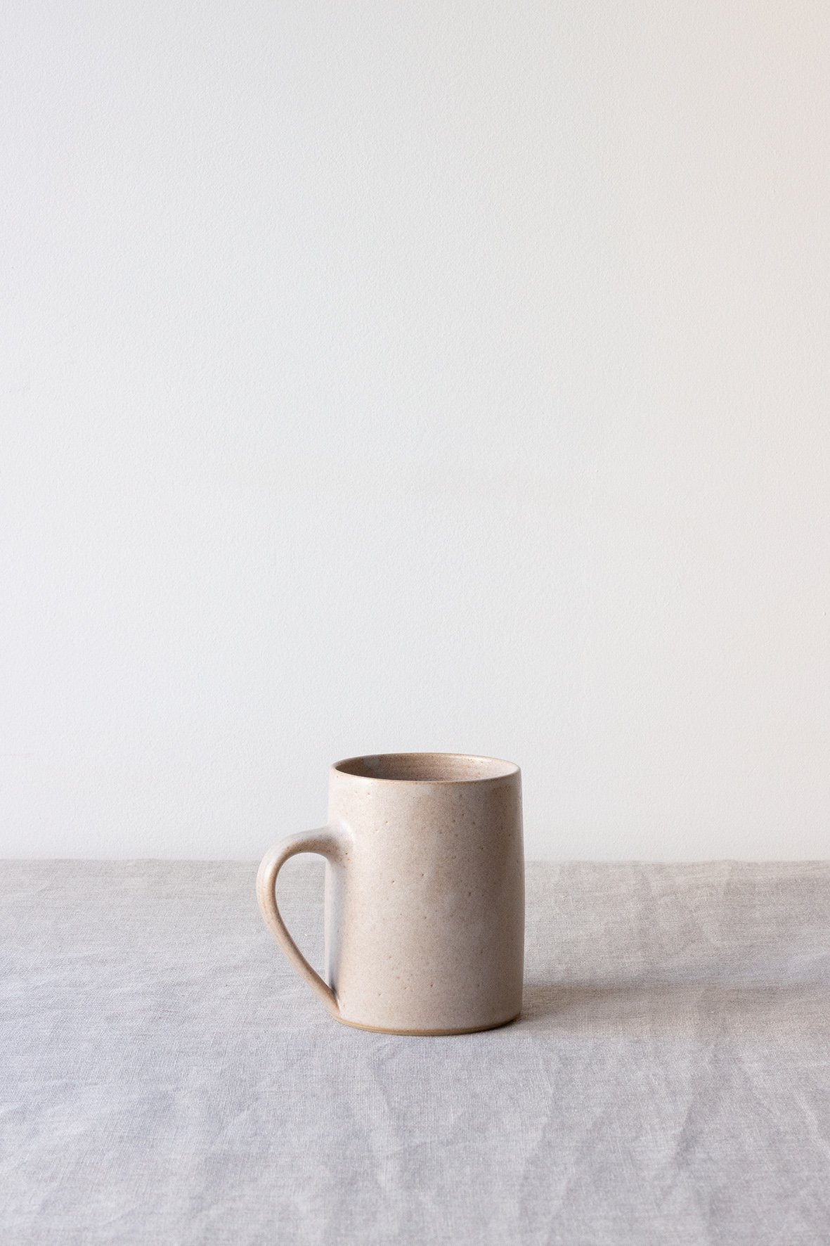 Image of grand mug / blanc