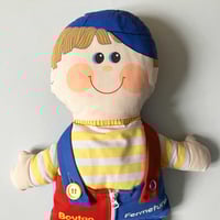 Image 3 of Poupée d'apprentissage garçon Playskool stock neuf années 80