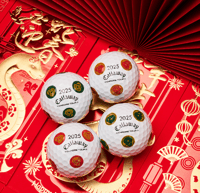 Image 2 of Callaway Chrome Tour Year of the Snake Golf Balls 🐍 [2025]