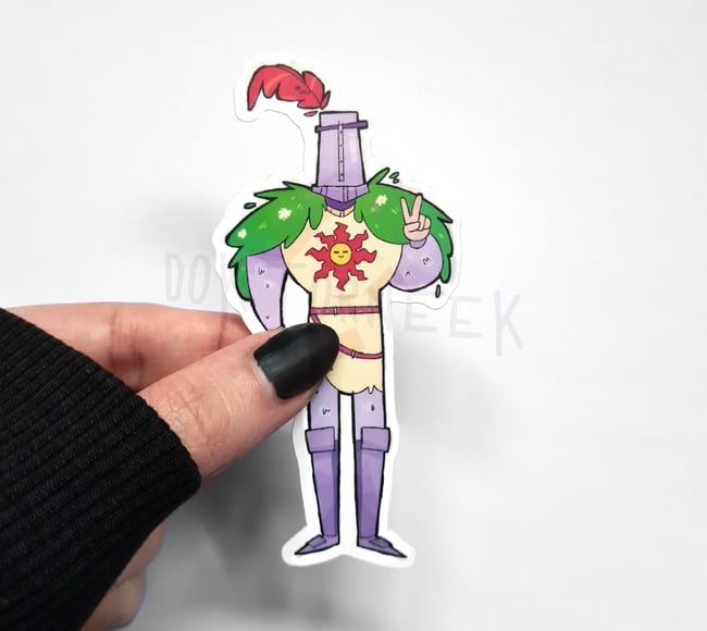 Knight Vinyl Sticker