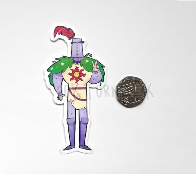 Knight Vinyl Sticker