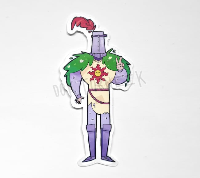 Knight Vinyl Sticker