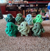 Image 1 of Tiny Cthulhu Plushies (set of 2)