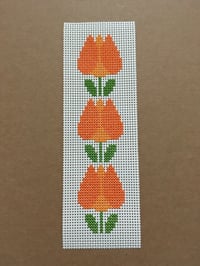 Image 4 of Modern Tulip Swedish Cross Stitch Bookmark