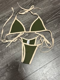 Image 1 of Ash by elegance green bikini