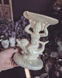 Image 2 of Iridescent cherub offering dish 