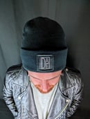 Image 2 of Classic Logo Black Patch Beanie