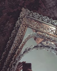 Image 1 of Ornate mirror altar trays