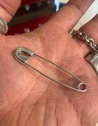 Image 7 of Silver Safety Pin Brooch