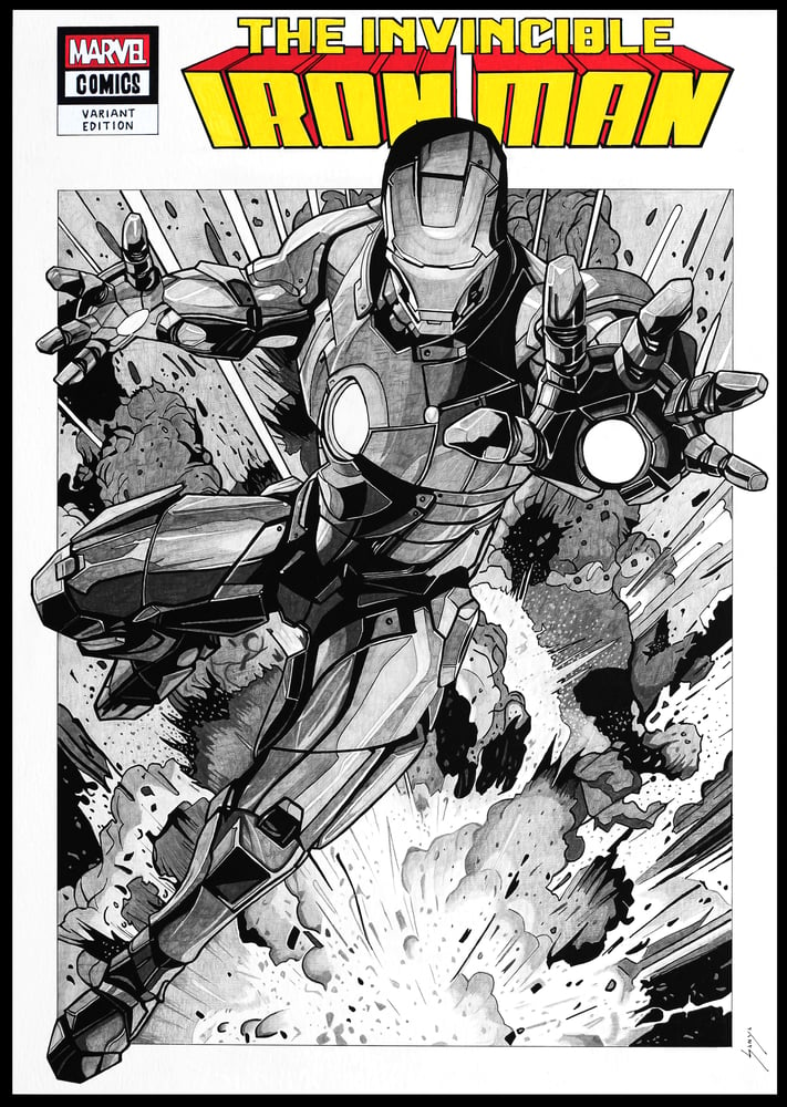 Image of THE INVINCIBLE IRON MAN COVER