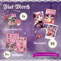 Image 1 of Flat merch a la carte - GHOST PRINCESS Perona Project