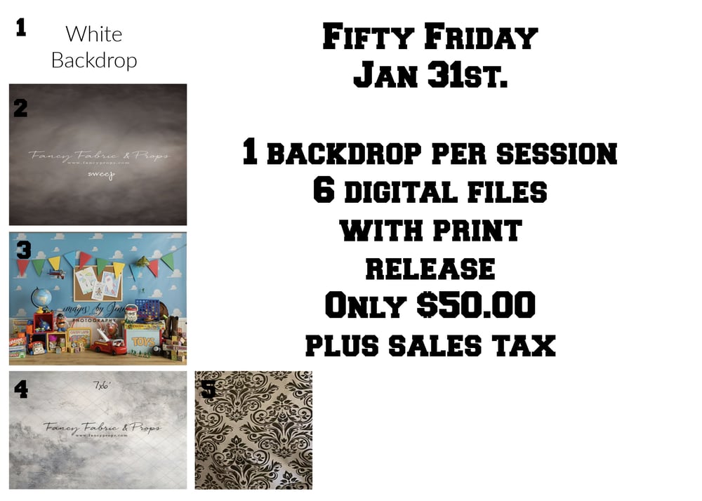Image of Fifty Friday Jan 31st