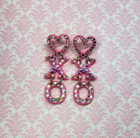 XOXO DROP EARRINGS 