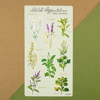 Image 1 of Herbal Remedies Sticker Sheet (24-008)