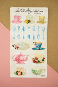 Image 6 of Tea Party Sticker Sheet (24-009)