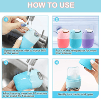 Image 5 of 2 In 1 Facial Ice Roller Puffiness Relief Massage