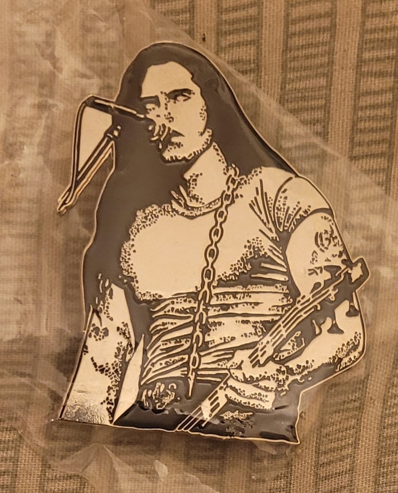 Image of Wolf Moon limited edition enamel pin