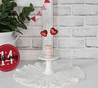 Image 1 of Heart Balloons Wooden Spool