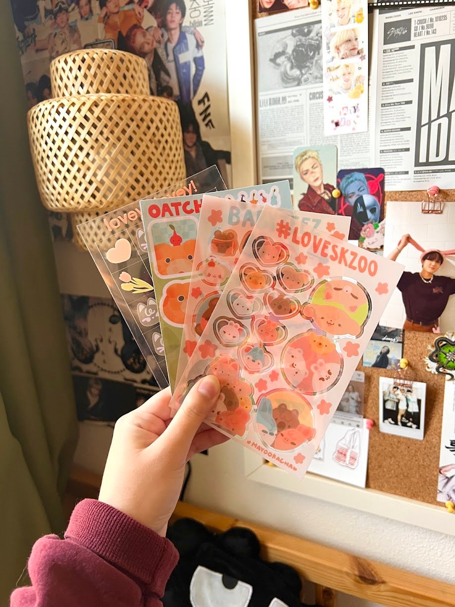 Image of misc sticker sheets