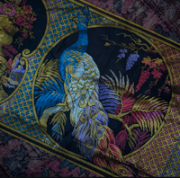 Image 1 of Peacock tapestry 