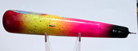 Image 3 of 40g  Black Tips Yellowish Pink Diving Popper 