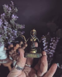 Mini brass goddess