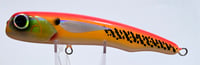 Image 1 of 40g Orange Sunshine Diving Popper