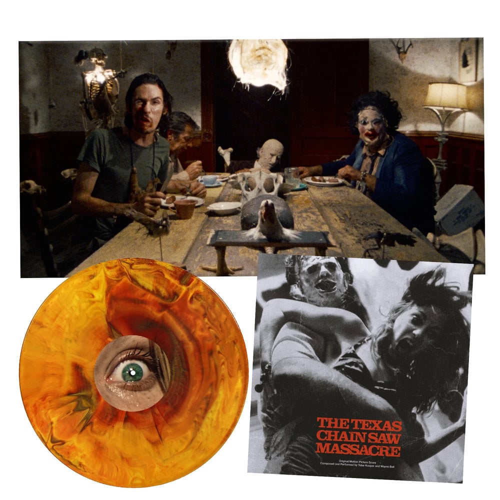 THE TEXAS CHAIN SAW MASSACRE - Original 1974 Score by Tobe Hooper and Wayne Bell LP