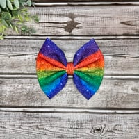 Image 3 of Fabric Hair Bows|5
