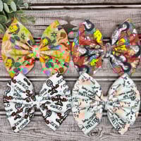 Image 1 of Fabric Hair Bows|6