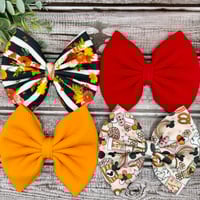 Fabric Hair Bows|7