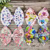 Fabric Hair Bows|8