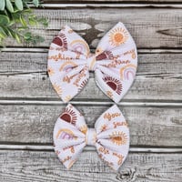 Image 2 of Fabric Hair Bows|9