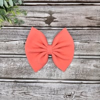 Image 3 of Fabric Hair Bows|9