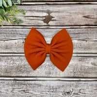 Image 4 of Fabric Hair Bows|9
