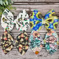 Image 1 of Fabric Hair Bows|10