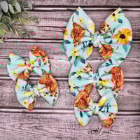 Image 3 of Fabric Hair Bows|11