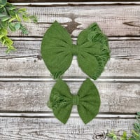 Image 2 of Fabric Hair Bows|16