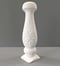 Image of Ceramic Bisque Butterfly Floral Embossed Bud Vase
