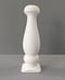 Image of Ceramic Bisque Butterfly Floral Embossed Bud Vase