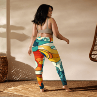 Image 4 of Sunrise Yoga Leggings