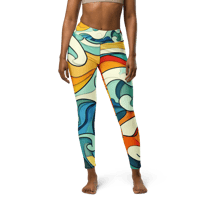 Image 7 of Sunrise Yoga Leggings