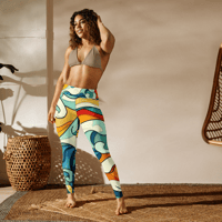 Image 5 of Sunrise Yoga Leggings