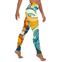 Image 14 of Sunrise Yoga Leggings